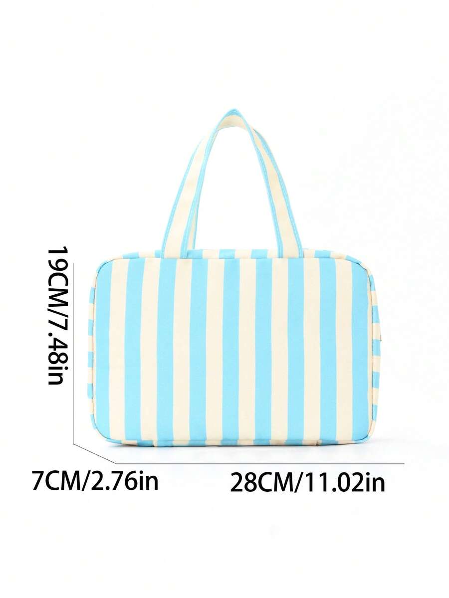 Multifunctional 4-Fold Hanging Toiletry & Makeup Bag, Large Capacity Travel Cosmetic Organizer With Hook, Portable Toiletry Bag For Business Trips And Daily Use, Space Saving